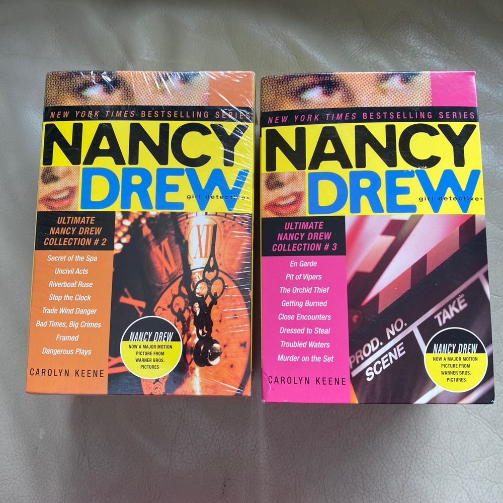 Ulltimate Nancy Drew Girl Detective Collection Books Sets #9-24 Boxed
